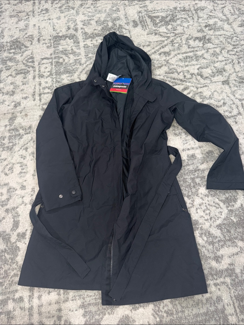 New Patagonia rain coat